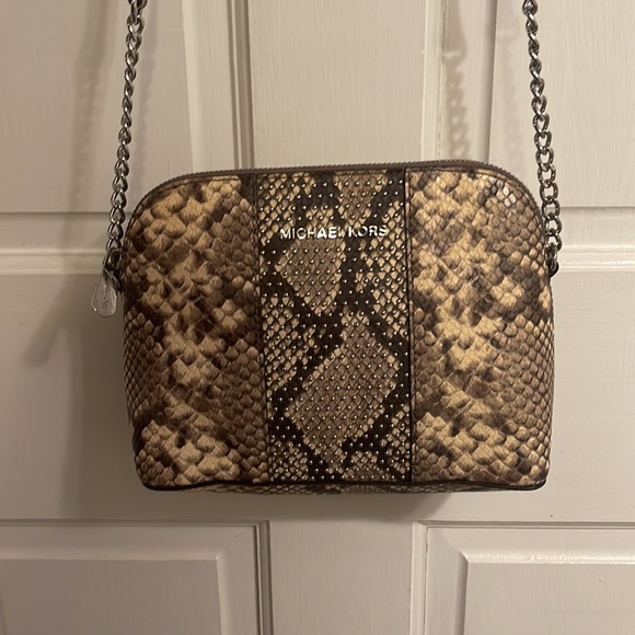 Michael Kors snakeskin crossbody - Picture 2 of 5